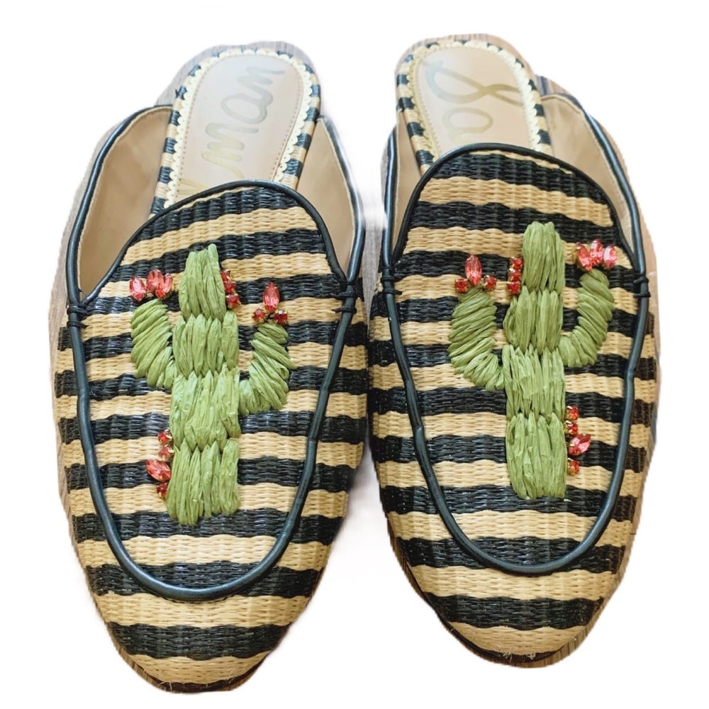 Sam Edelman cactus slides